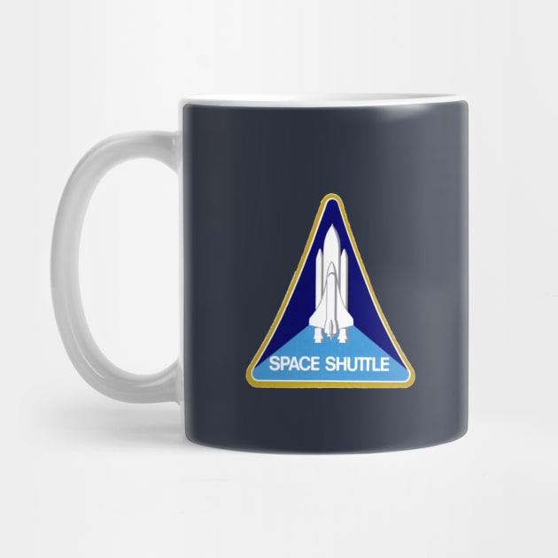 Officially approved merchandise - Vintage NASA logo & space shuttle mission patch by Science_is_Fun